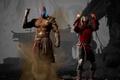 Two Mortal Kombat 1 characters standing