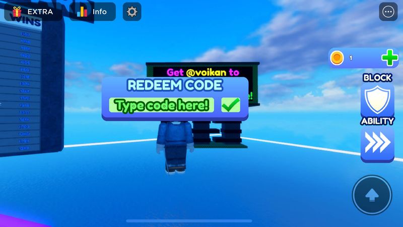 NEW* ALL WORKING COINS CODES FOR BLADE BALL! ROBLOX BLADE BALL