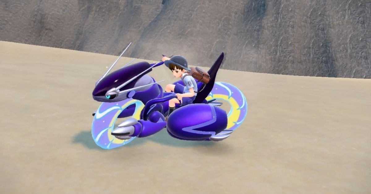 miraidon pokemon violet real motorcycle