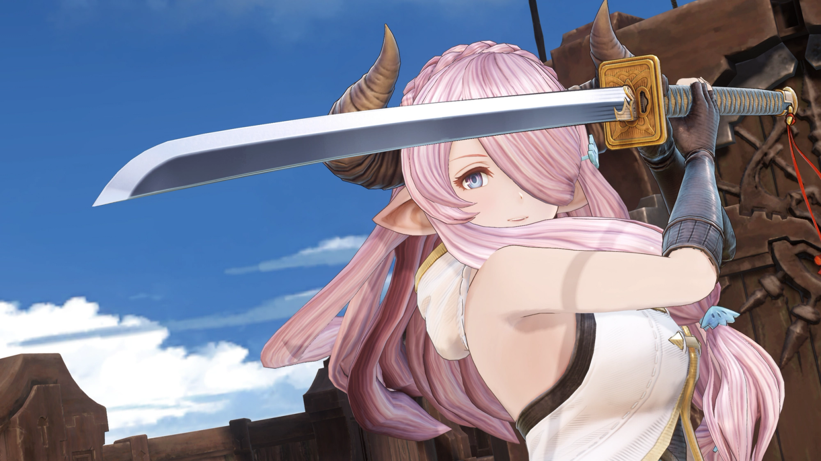 Granblue Fantasy Relink new Narnaya unlock holding weapon sword