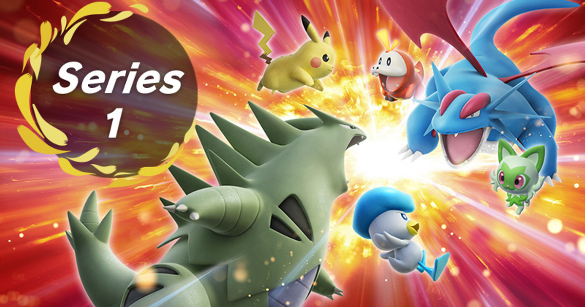 banner for series one pokemon scarlet and violet