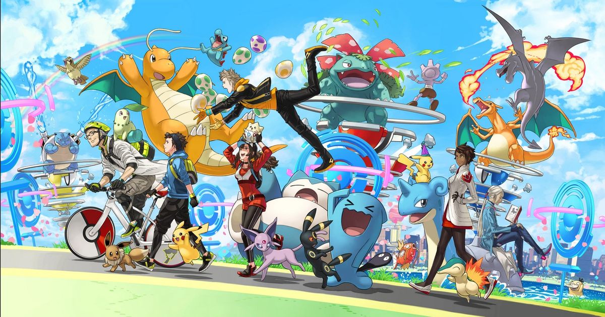 Pokémon Go Road to Sinnoh Raid Challenge - characters in Pokémon go