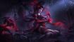 League of Legends Blood Moon Zyra skin on dark background