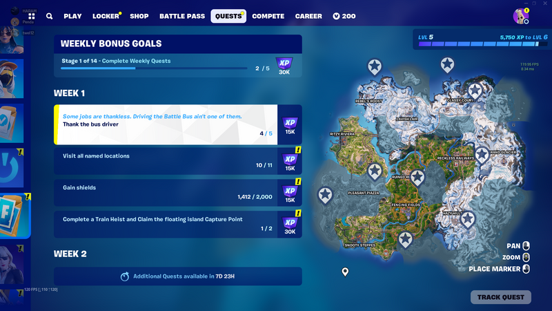 How To Find Everything For Fortnite's Week 12 Quests