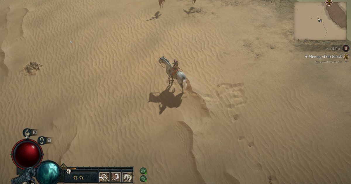 You'll need to cross the fields of the Dry Steppes and the deserts of Kehjistan to reach Act 4 in Diablo 4.