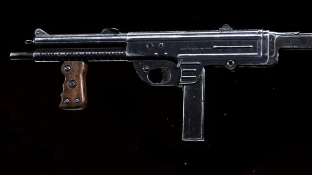 Image showing the Armaguerra 43 SMG on black background