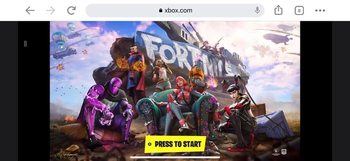 You can get Fortnite on iPhone through Chrome by using Xbox Cloud Gaming.