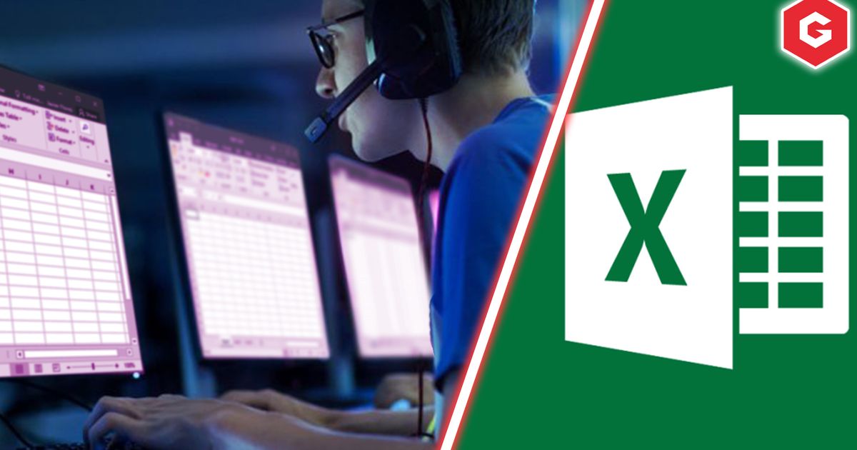 An image of someone competing in Excel Esports.