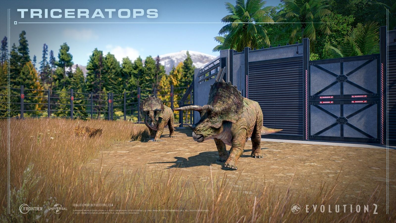 Jurassic World Evolution 2 Triceratops