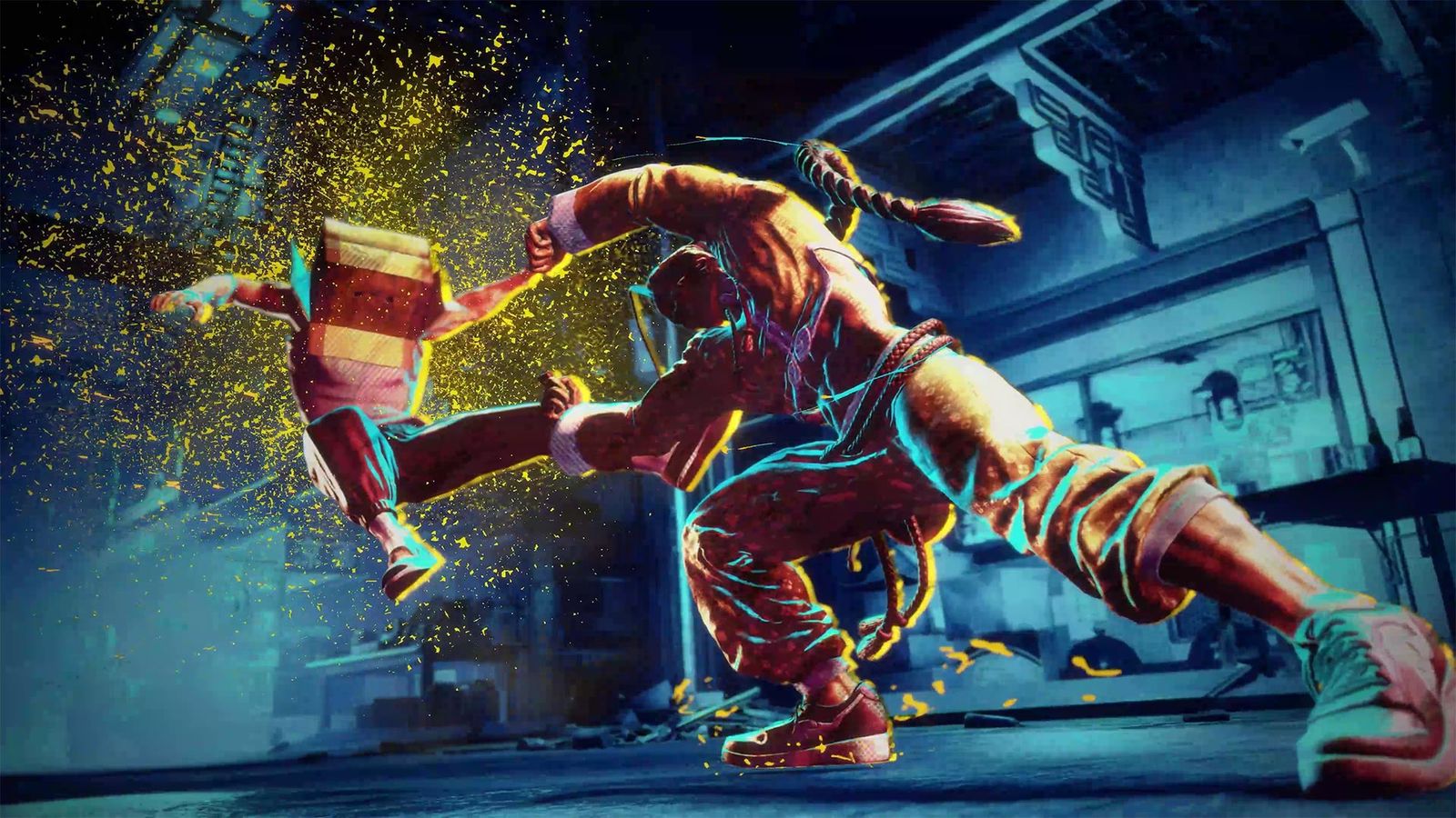 A promotional image of Street Fighter 6.