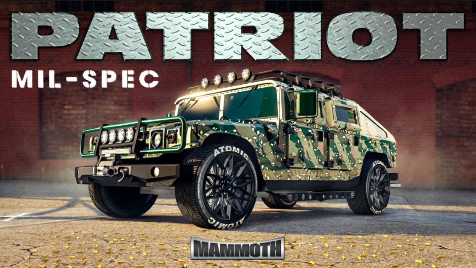 GTA Online Mammoth Patriot Mil-Spec Introductory Artwork
