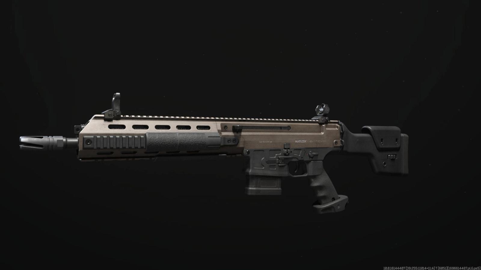 Modern Warfare 3 MTZ Interceptor marksman rifle