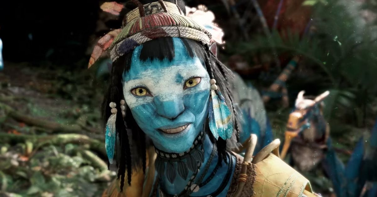 A Na'vi clan member in Avatar: Frontiers of Pandora