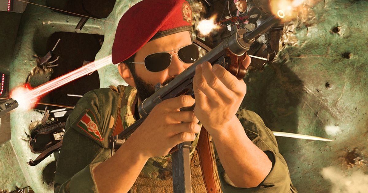 Image showing Warzone player firing RA 225 SMG
