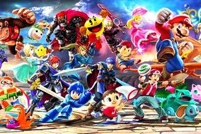 Bandai Namco’s Smash Bros team - characters from Smash Bros fighting together