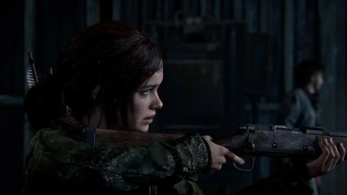 A promo screenshot for The Last of Us: Part 1.