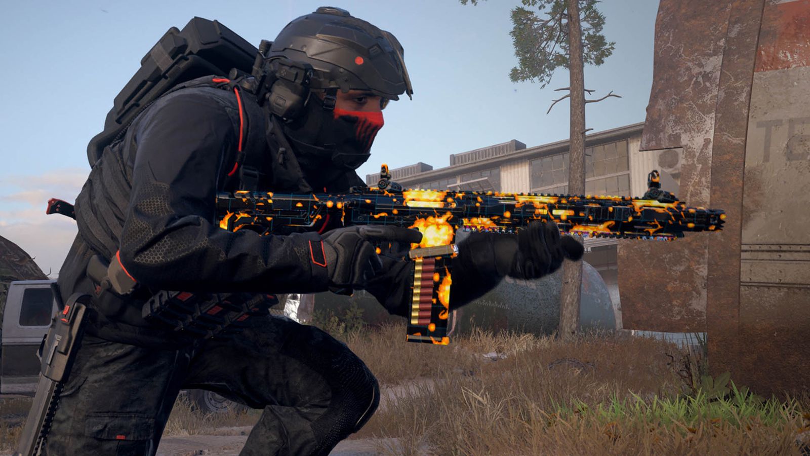 Modern Warfare 3 player holding assault rifle