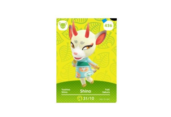 Shino in Animal Crossing New Horizons