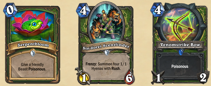 The new Hunter cards.