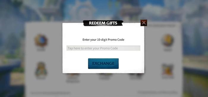 Call of Dragon code redemption box