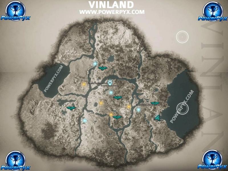 New HD Assassin's Creed Valhalla Map Reveals Two Kingdoms - Rocket Chainsaw