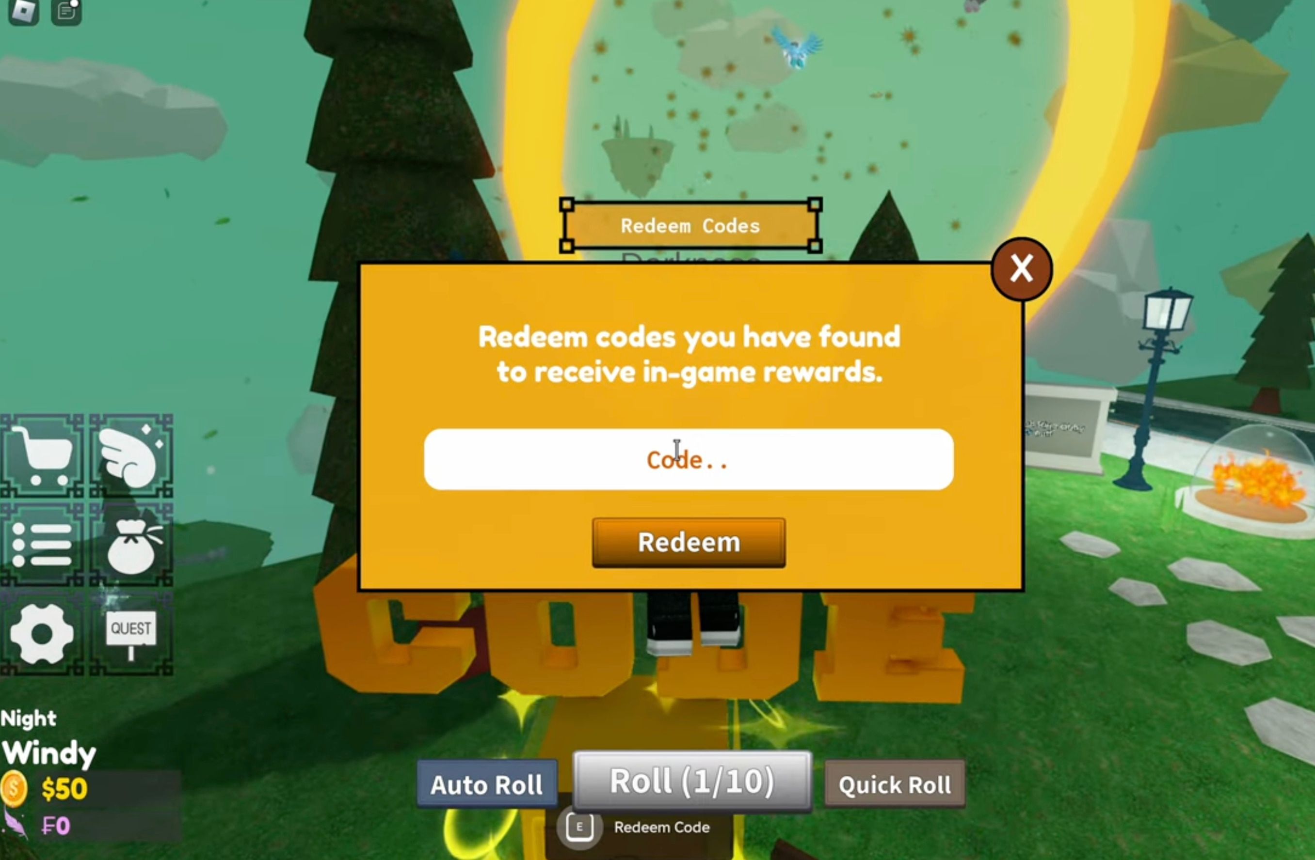 Roblox Wing RNG codes (September 2024)