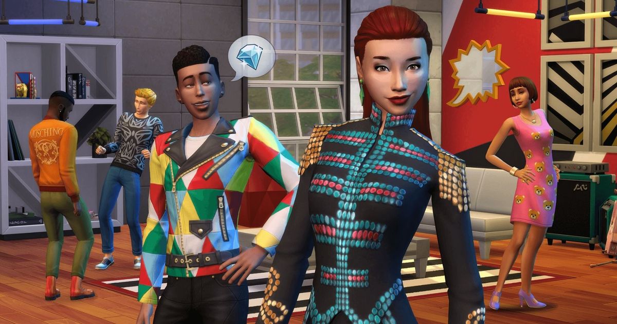 The Moschino Kit in Sims 4 