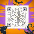 A WWE SuperCard QR code for October 2022.
