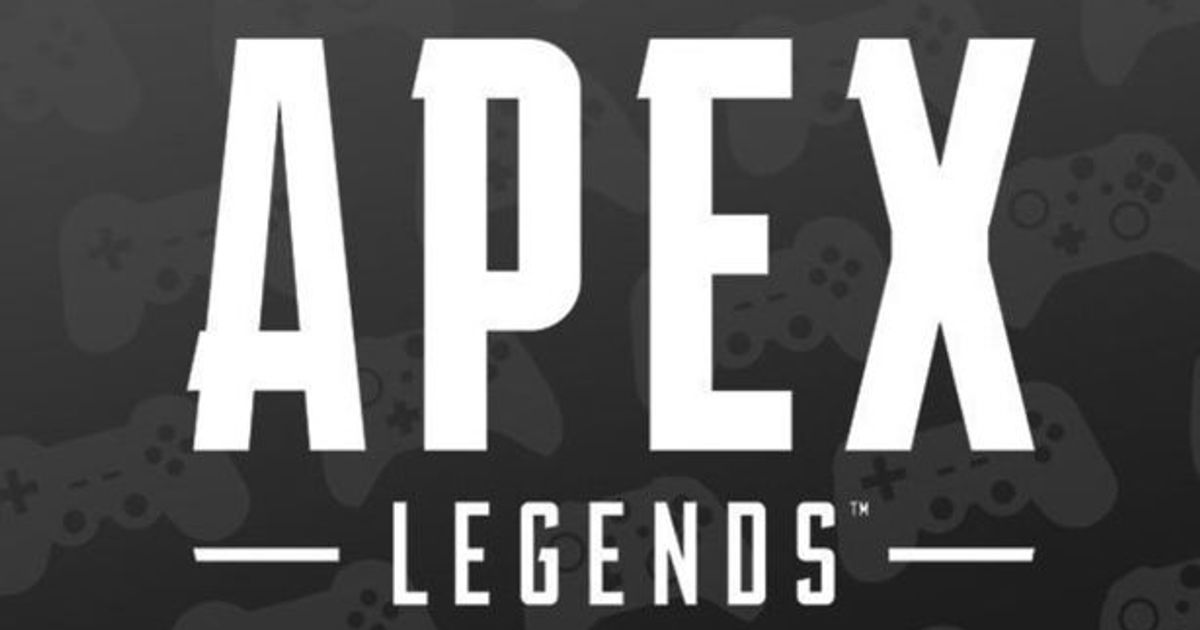 Screenshot showing Apexl Legends logo on black and grey background