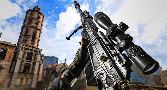 Image showing an AX-50 sniper rifle in Modern Warfare
