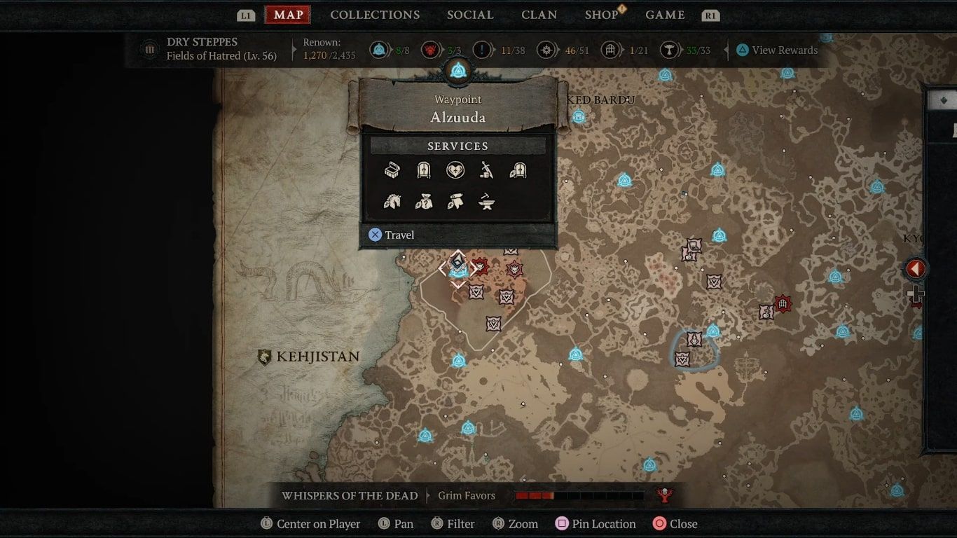 A screenshot of Alzuuda in Diablo 4.