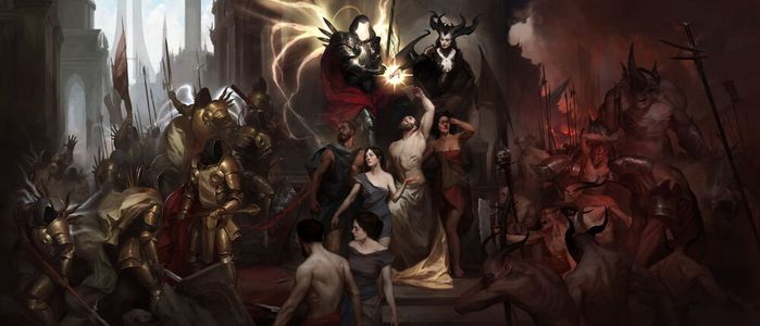 Diablo 4 Creation mural