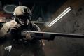 Image showing Modern Warfare 2 player holding marksman rifle
