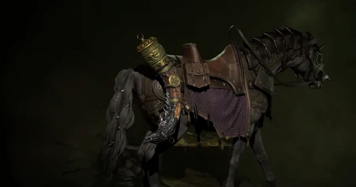 A mount in Diablo 4.