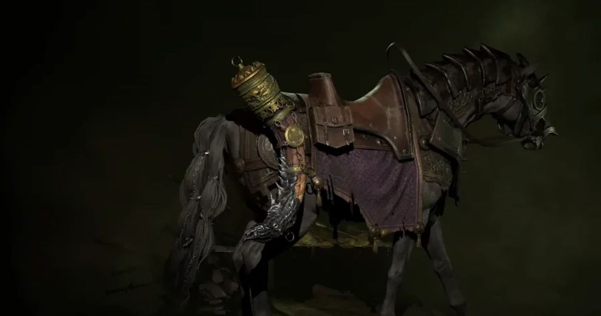 A mount in Diablo 4.