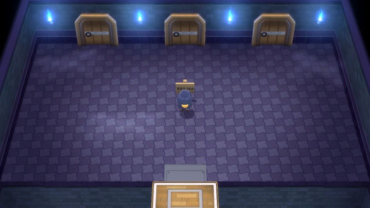 A Pokémon Trainer in the Hearthome City Gym of Pokémon Brilliant Diamond and Shining Pearl, lead by Fantina.