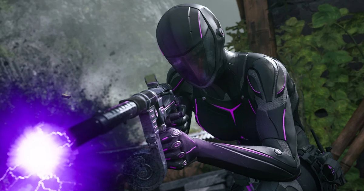 Image showing Night Terror Operator Skin firing purple tracer rounds