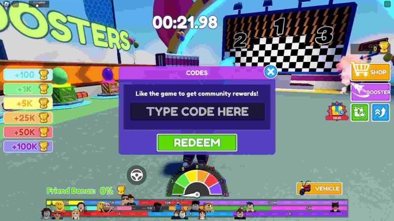 Roblox Max Speed Redeem Codes: Unleash Your Need for Speed in