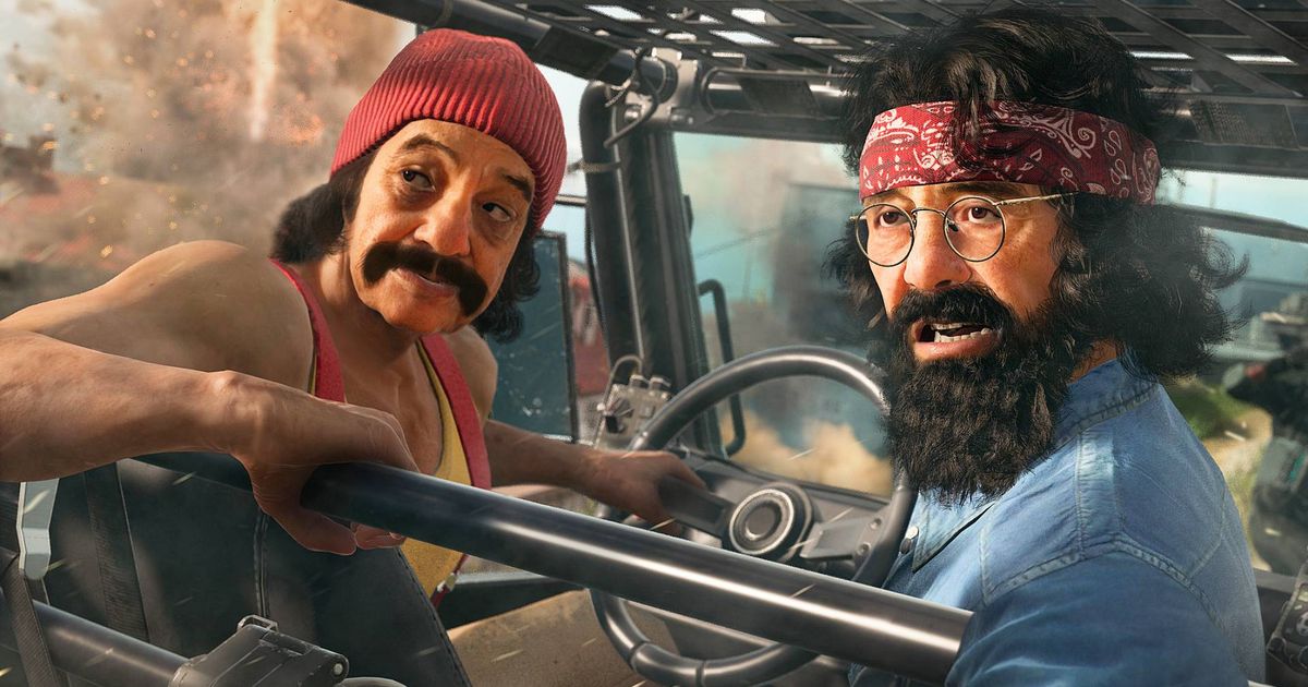 Cheech and Chong in Call of Duty