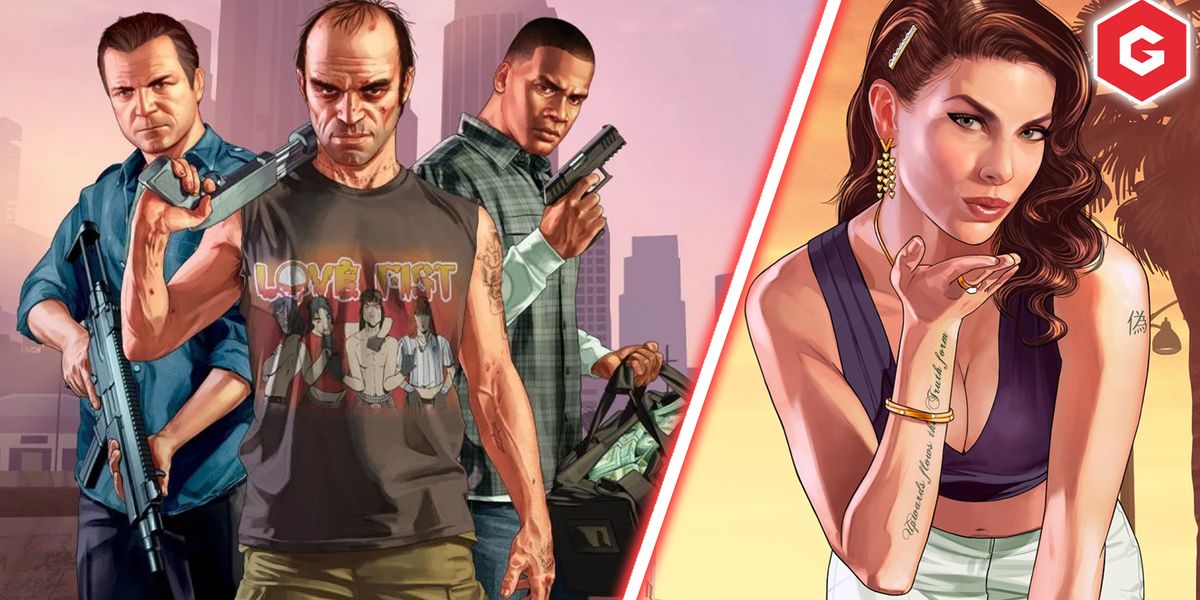 An image of GTA 5's protagonists. 