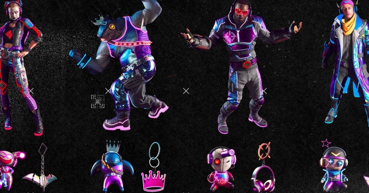 suicide squad twitch skins are not very good