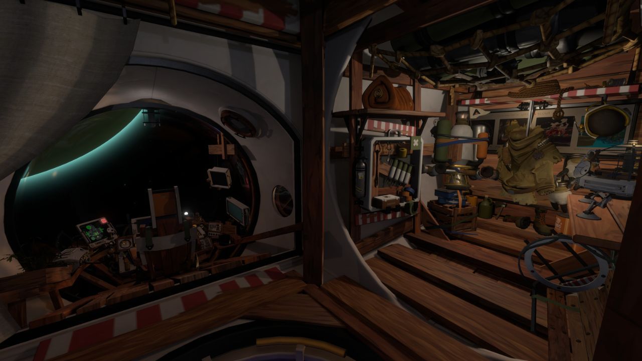 The spaceship in Outer Wilds.