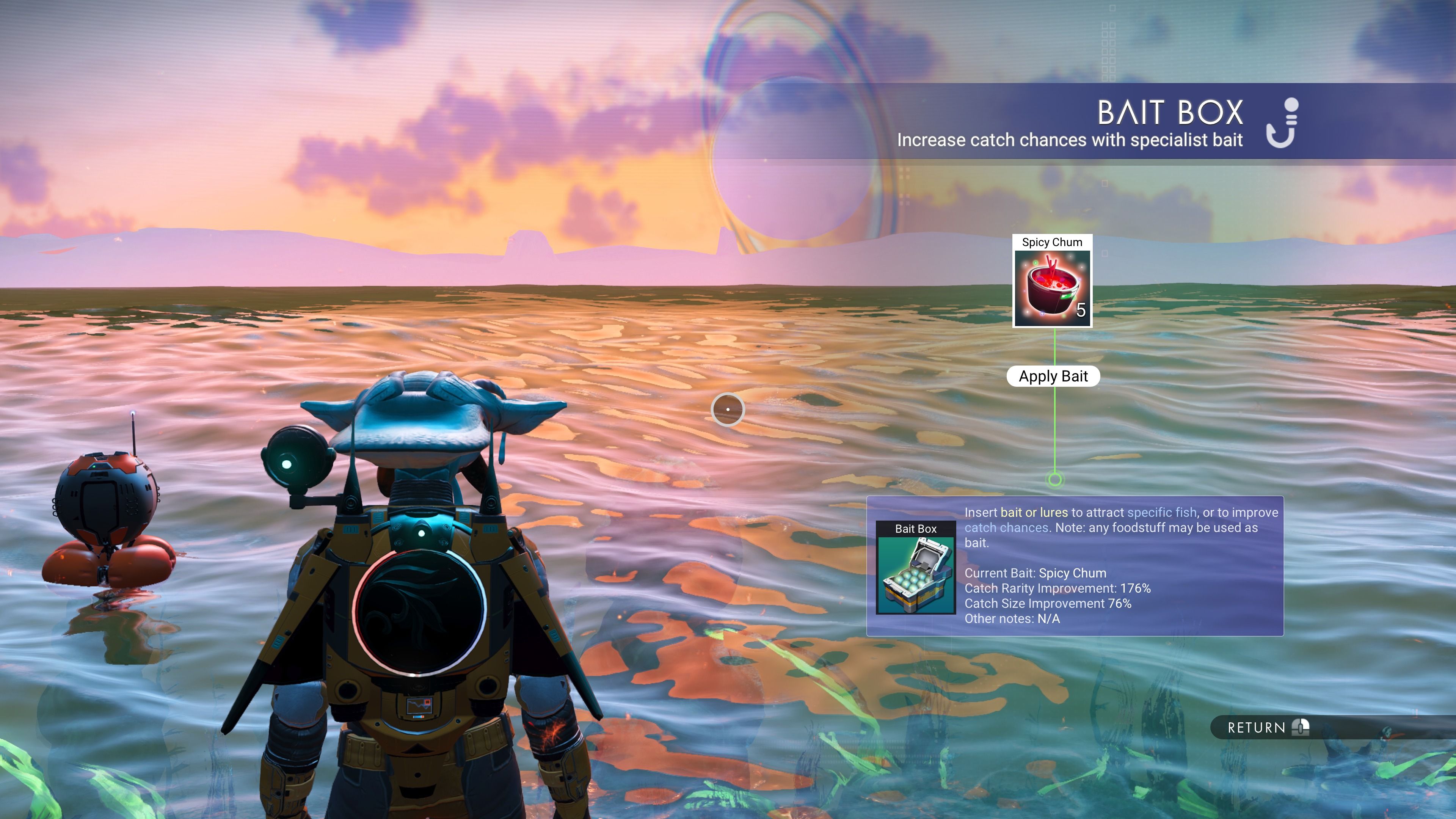 No Man’s Sky Just Got Even Cozier with the Aquarius Update’s New Fishing Mechanic 🎣