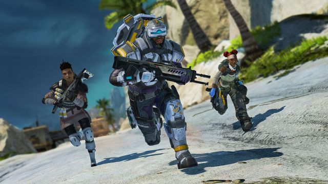 Image showing three Apex Legends characters running