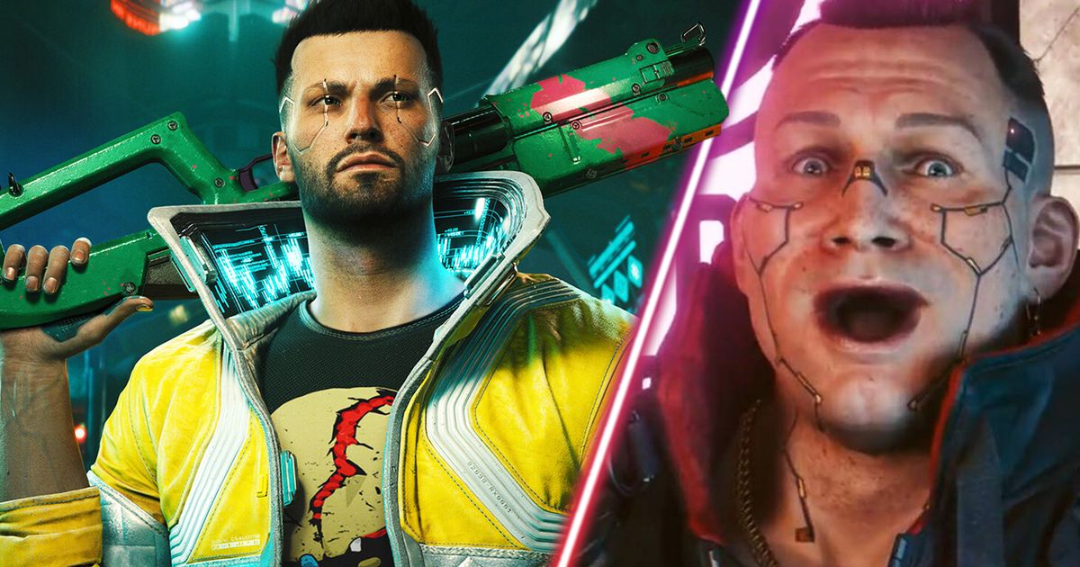 Some fashionably dressed Cyberpunk 2077 characters.