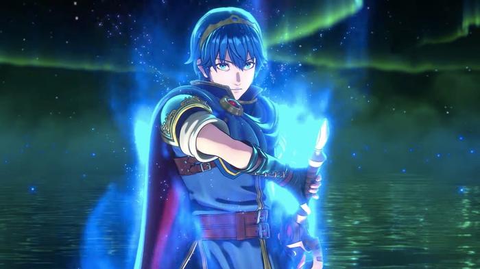 Image of Marth in Fire Emblem Engage.