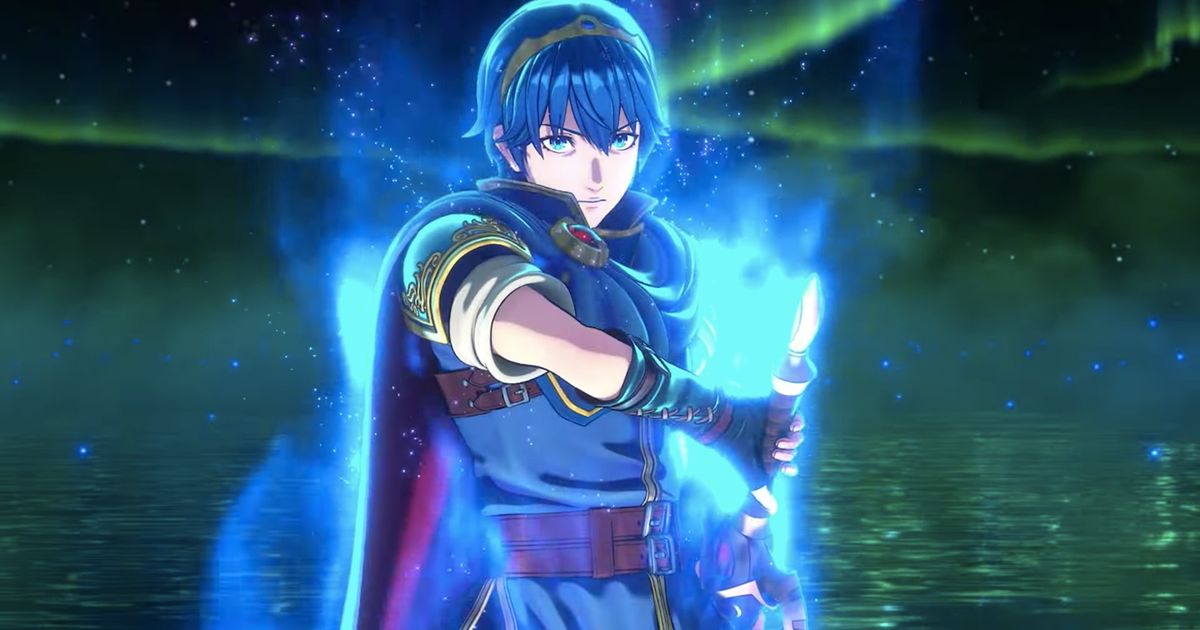 Image of Marth in Fire Emblem Engage.