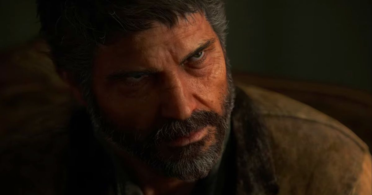 Joel looking menacing in The Last Of Us 2 Remastered