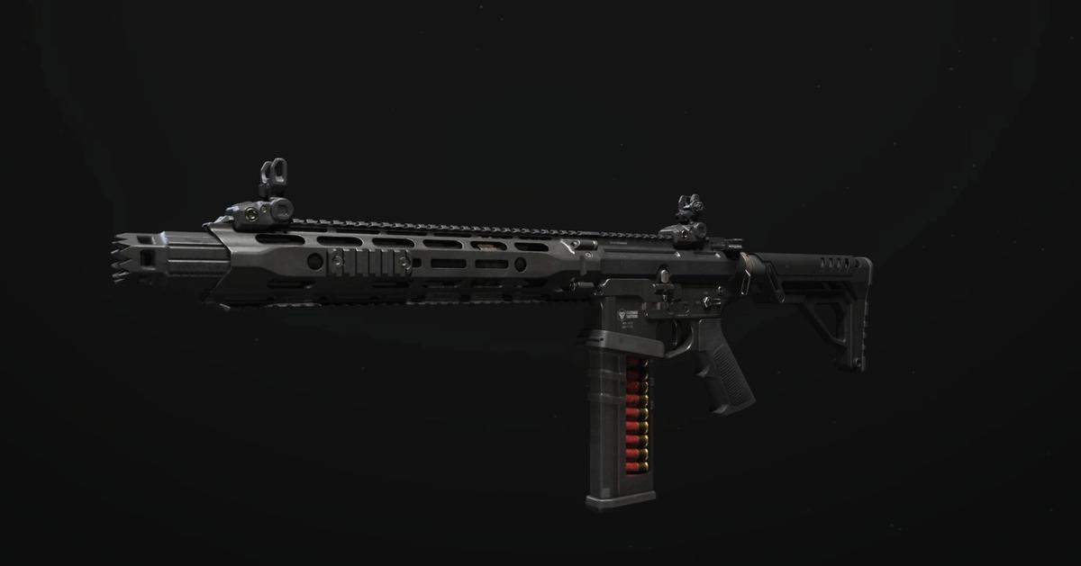 Modern Warfare 3 Riveter shotgun on black background