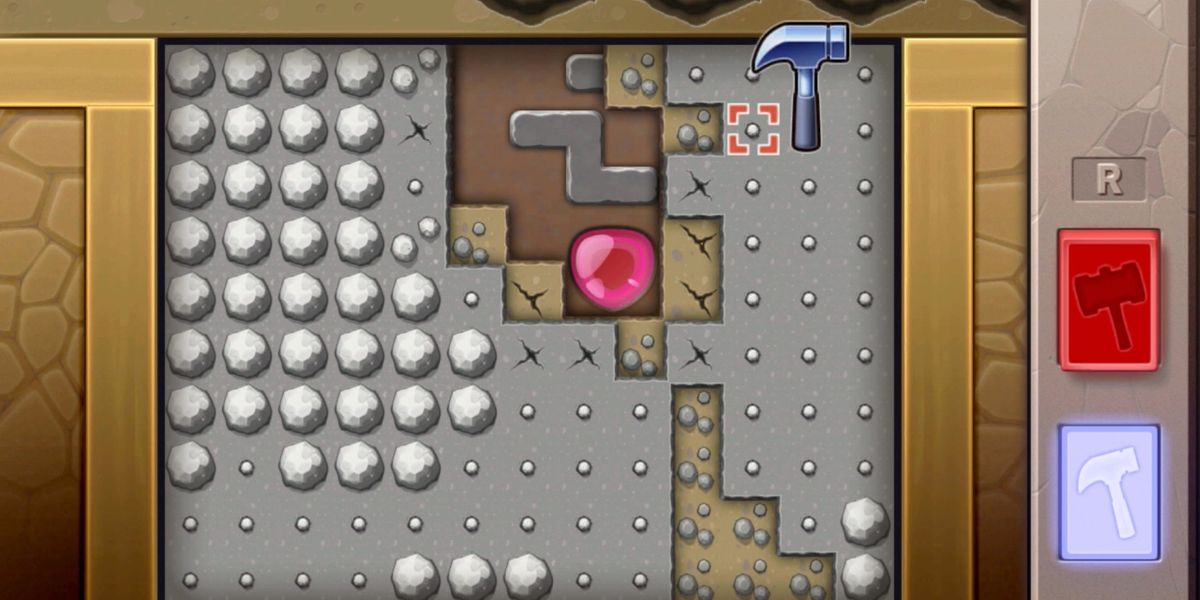 The Grand Underground's digging mini-game in Pokémon Brilliant Diamond and Shining Pearl, where players can get spheres, stones, fossils and more.